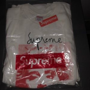 Supreme Madonna T-shirt 2018 rare white tee